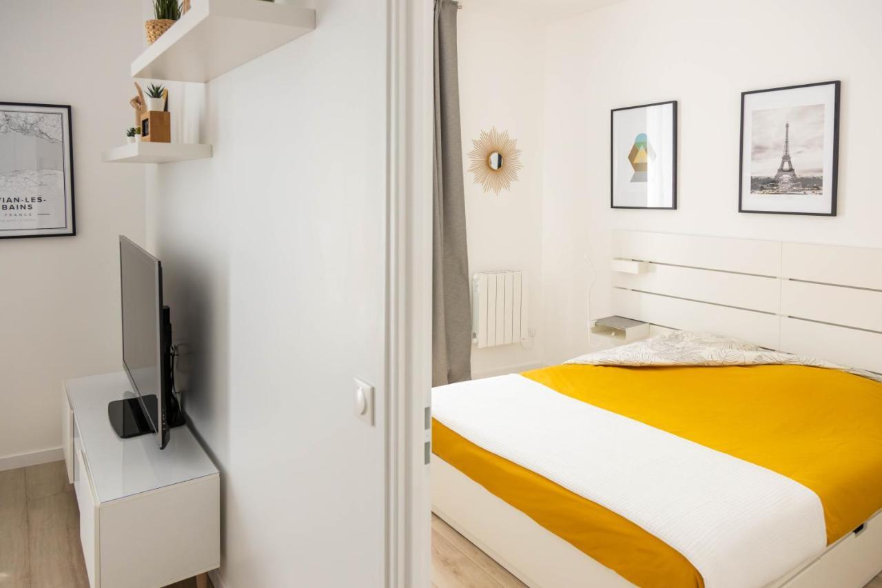 Apt Renove A 2 Min A Pied Du Lac - Wifi Gratuit Εβιάν-λε-Μπαιν Εξωτερικό φωτογραφία